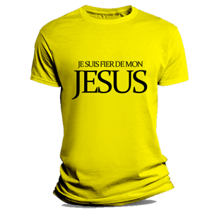 Tshirt Gospel je suis fiere de mon de mon Jesus