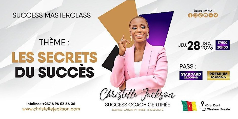 Success Masterclass : LES SECRETS DU SUCCÈS