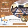 chaise de sale de classe