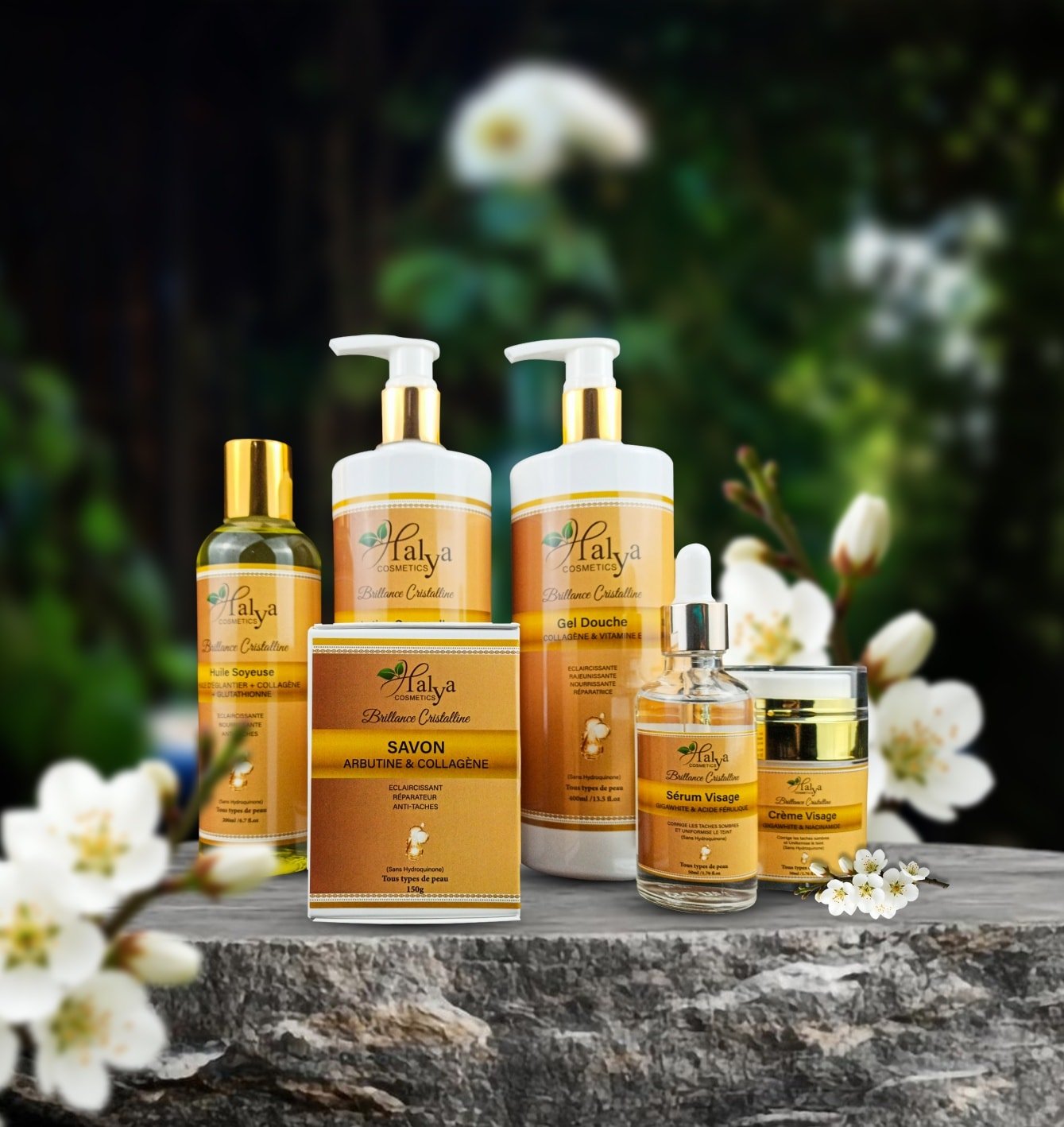 Gamme Halya cosmetics