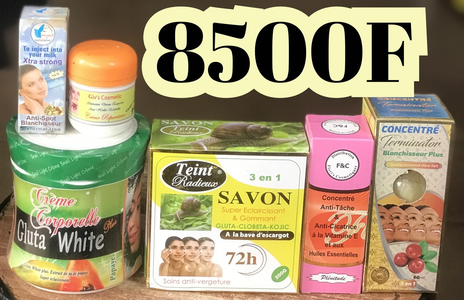 produits de beauté